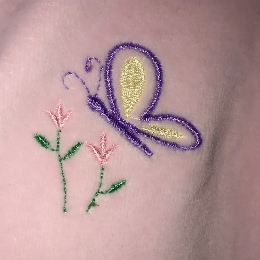 Infant Girl’s Velvety Onesie
